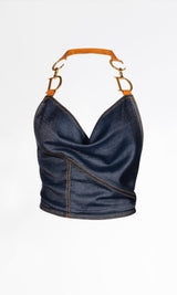 Dior Saddle Halter Top