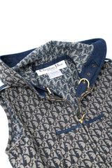 Dior Monogram Cropped Hooded Jacket