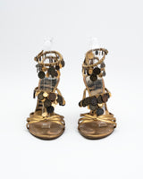 Roberto Cavalli Coin Heels