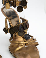 Roberto Cavalli Coin Heels