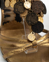 Roberto Cavalli Coin Heels