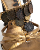 Roberto Cavalli Coin Heels