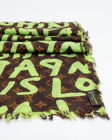 Louis Vuitton X Stephen Sprouse Monogram Graffiti Scarf
