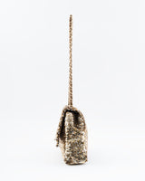Chanel Sequin Medium Classic Flap Bag
