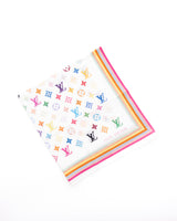 Louis Vuitton X Takashi Murakami Monogram Scarf