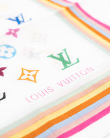 Louis Vuitton X Takashi Murakami Monogram Scarf