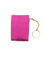 Chanel Satin CC Logo Pouch