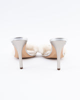 Giuseppe Zanotti Mink Fur Heels - EU 35.5