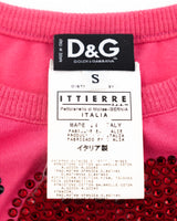 Dolce & Gabbana Rhinestone Tank Top