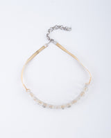 Dior Crystal Embellished Logo Choker