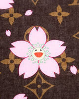 Louis Vuitton X Takashi Murakami Monogram Cherry Blossom Scarf