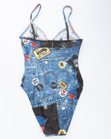Dior Miss Diorella Trompe L'oeil Swimsuit