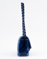 Chanel Velvet Quilted Classic Flap Bag