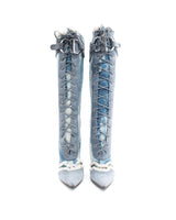 Dior Shearling CD Logo Boots