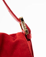 Fendi Suede Baguette