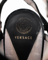 Versace Mesh Platform Wedges - EU 37
