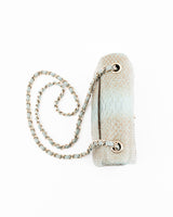 Chanel Python Snakeskin Mini Classic Flap Bag