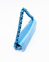 Chanel CC Metallic Calfskin Modern Chain Flap Bag