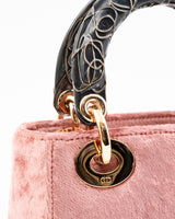Dior Velvet Lady Dior Bag