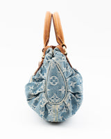 Louis Vuitton Monogram Denim Mini Pleaty Bag