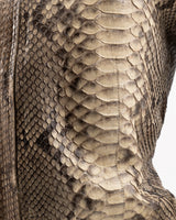 Vintage Python Leather Jacket