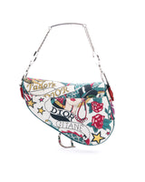 Dior Tattoo "Dior Loves John" Saddle Bag