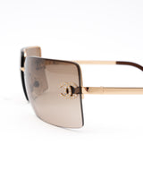 Chanel Rhinestone Sunglasses