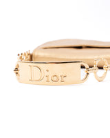Dior Ostrich Leather Mini Saddle Bag