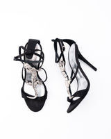 Giuseppe Zanotti Lizard Embellished Heels