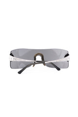Dior "Alek" Swarovski Embellished Sunglasses