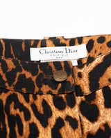 Dior Leopard Print Trousers