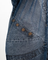 Dior Trompe L'oeil Denim Sarong