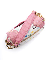 Louis Vuitton X Takashi Murakami Monogram Croc Marilyn Bag