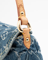 Louis Vuitton Monogram Denim Mini Pleaty Bag