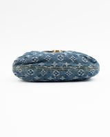 Louis Vuitton Monogram Denim Mini Pleaty Bag