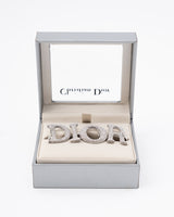 Dior Spell Out Crystal Rings