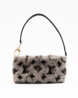 Louis Vuitton Monogram Mink Milla MM Pochette