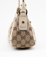 Gucci Monogram D-Ring Abbey Shoulder Bag