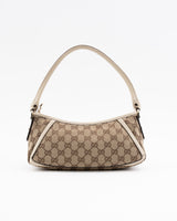 Gucci Monogram D-Ring Abbey Shoulder Bag