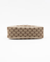 Gucci Monogram D-Ring Abbey Shoulder Bag