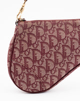 Dior Monogram Mini Saddle Bag