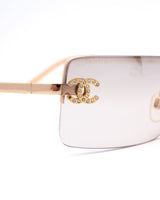 Chanel 4104 Rimless Sunglasses