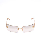 Chanel 4104 Rimless Sunglasses