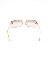 Chanel 4104 Rimless Sunglasses