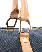 Dior Denim Boston Bag