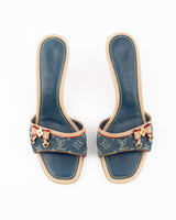 Louis Vuitton Monogram Denim Mules