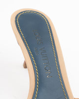 Louis Vuitton Monogram Denim Mules
