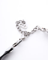 Dior Leather Logo Choker