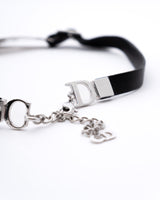 Dior Leather Logo Choker