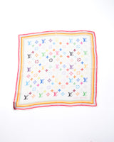 Louis Vuitton X Takashi Murakami Monogram Scarf